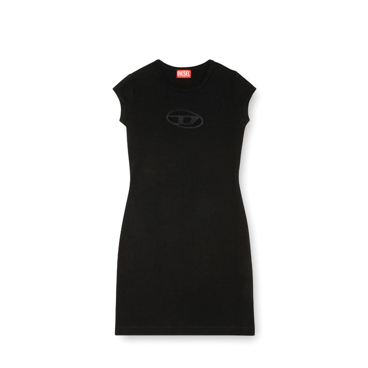 Diesel D-ANGIEL SHORT DRESS, Black