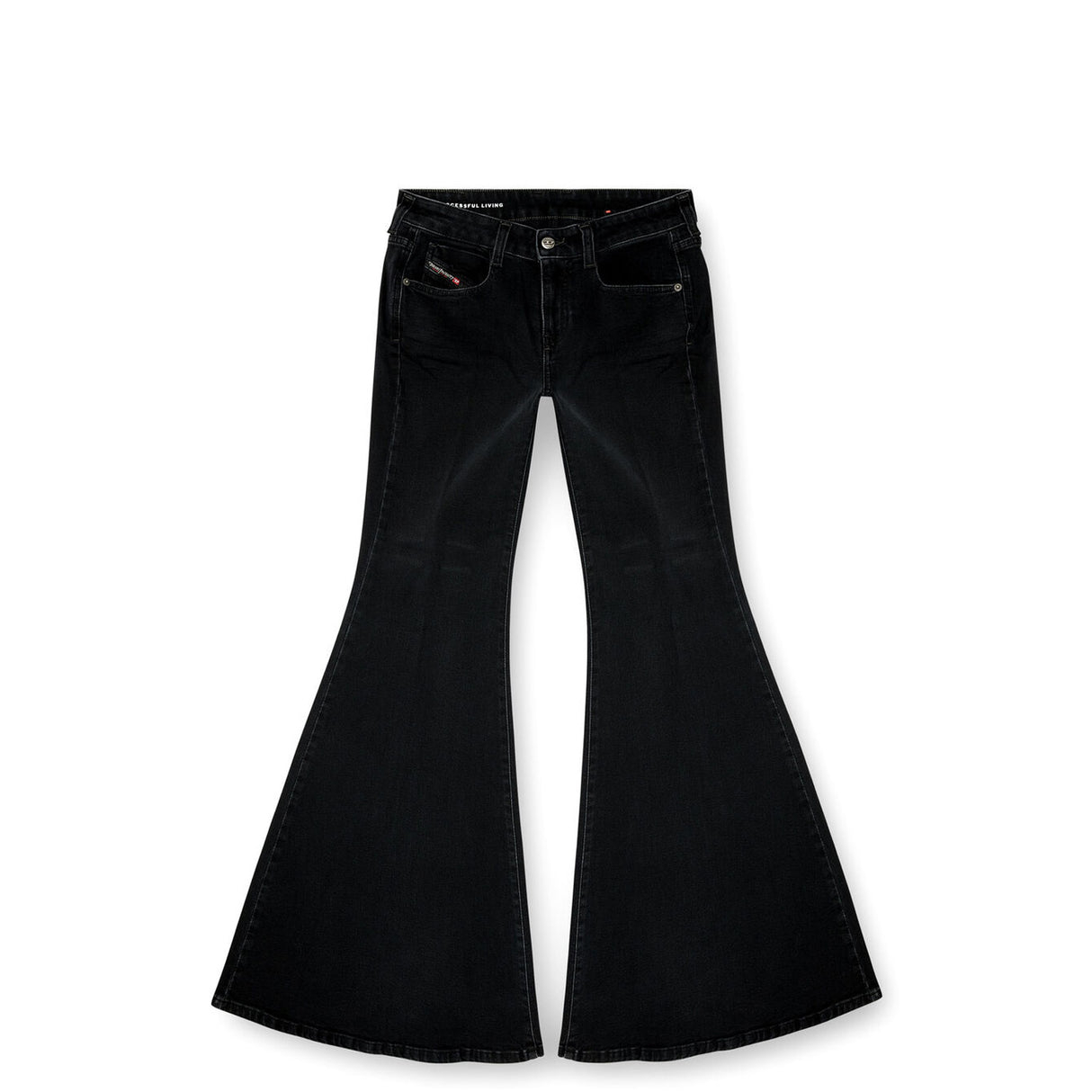 Diesel FLARE JEANS1970 D-BLEESS, Black
