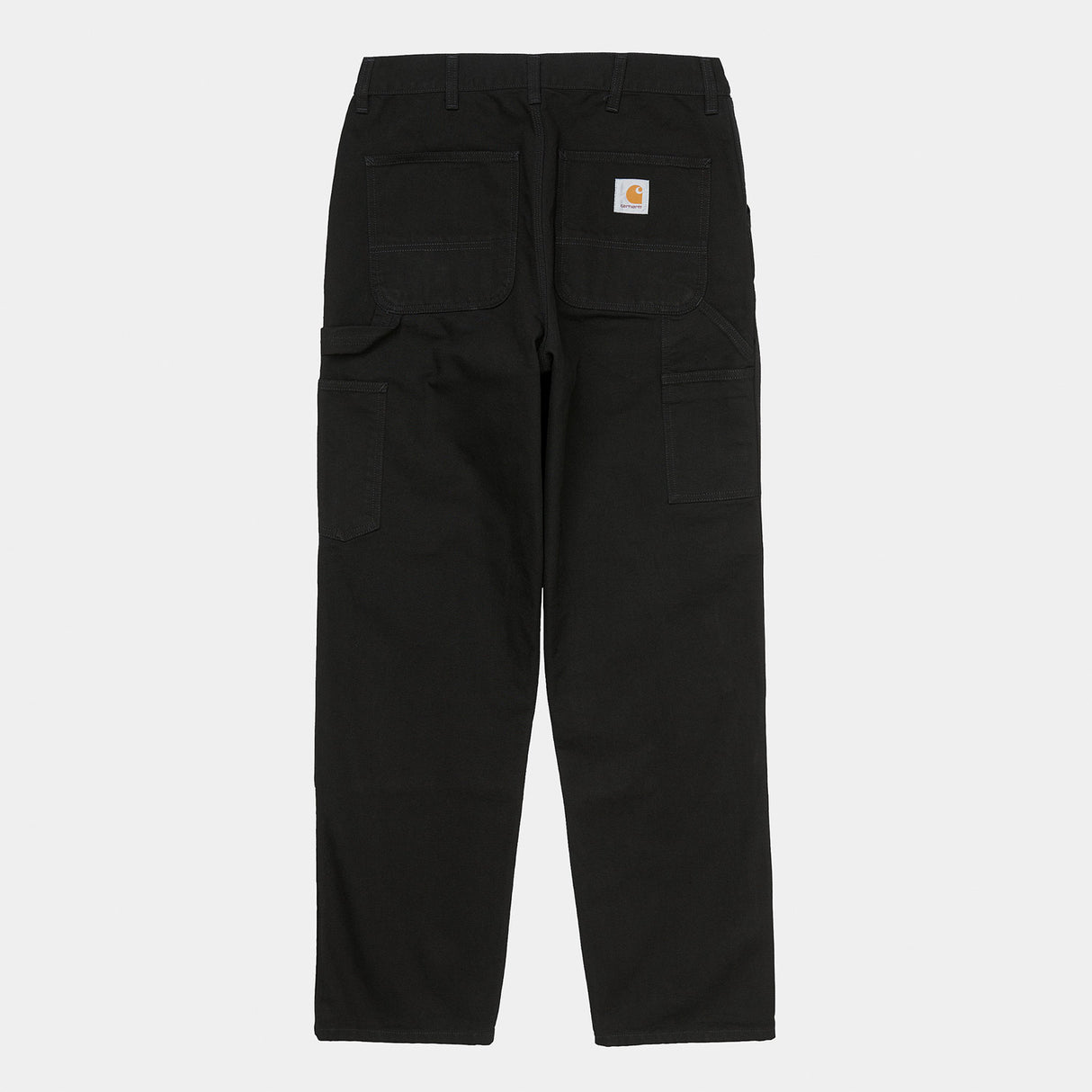 Carhartt WIP DOUBLE KNEE PANT, Black (Rinsed)