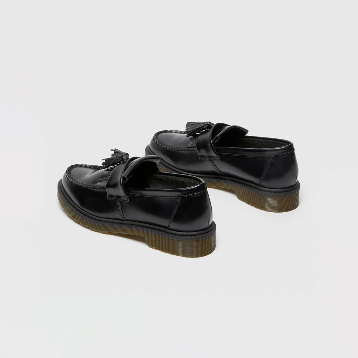 Dr. Martens ADRIAN SMOOTH LEATHER TASSEL LOAFER, Black