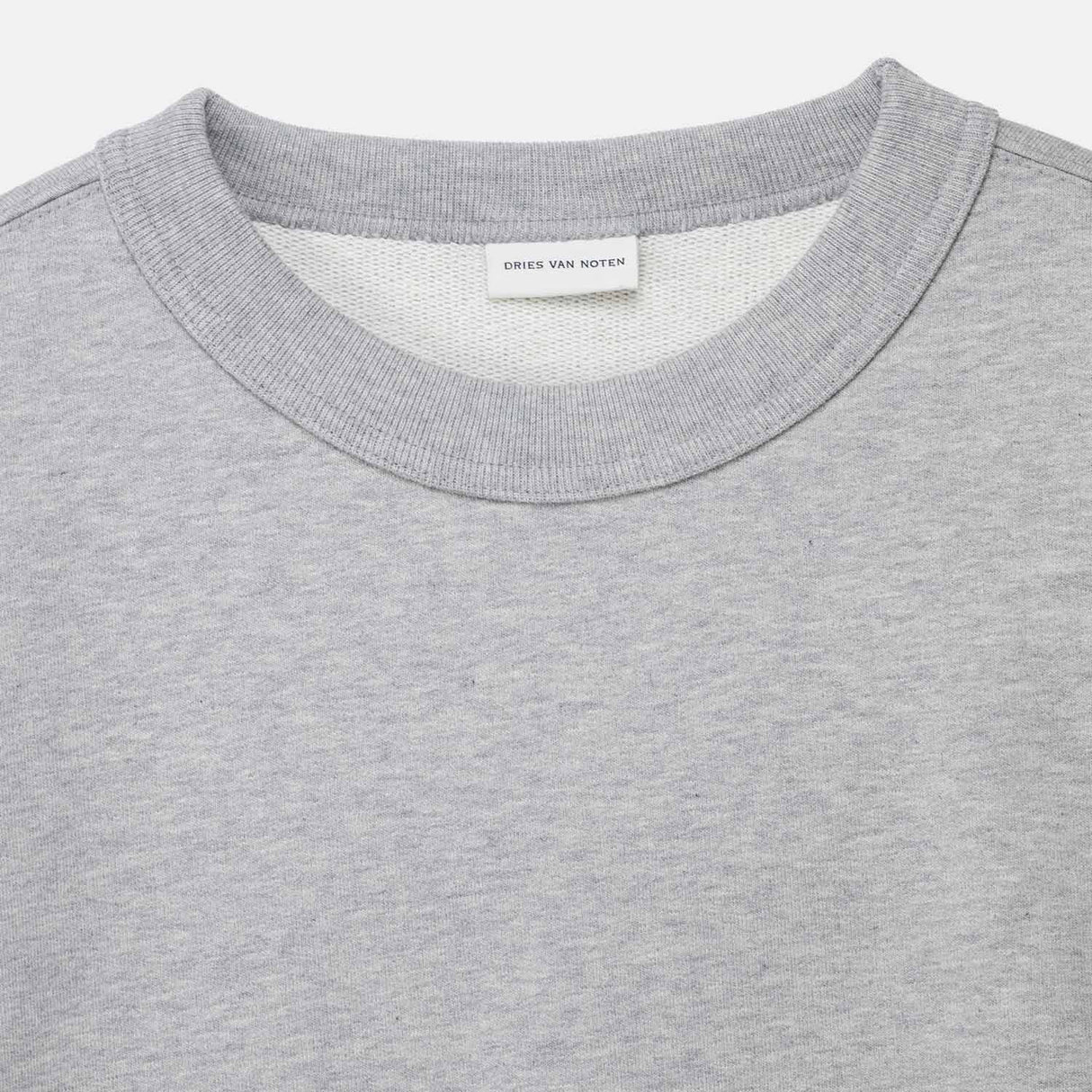 Dries Van Noten HAX 3611 SWEATSHIRT, Grey Melange