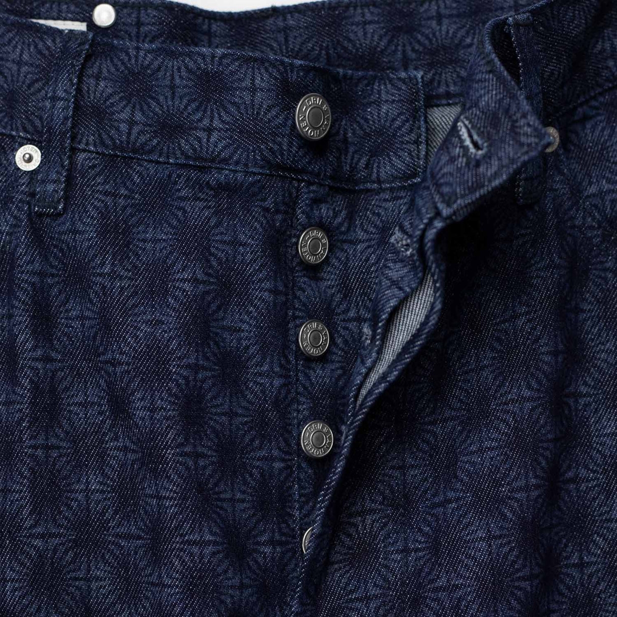 Dries Van Noten PINE DENIM 3387 PANTS, Dessin B