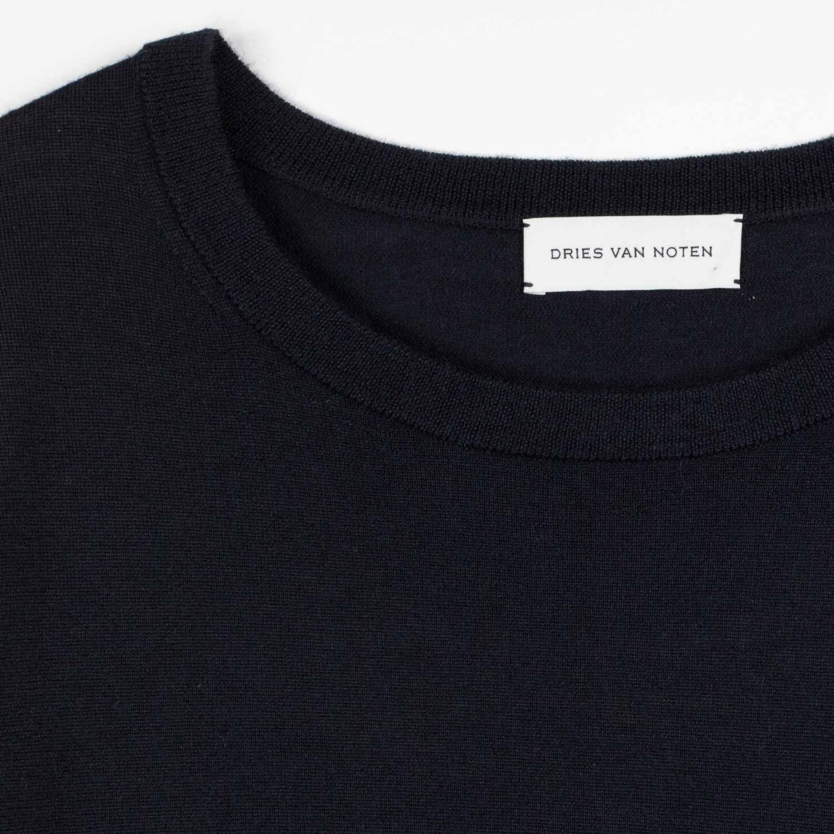 Dries Van Noten MUCHAS 1700 KNITTED SWEATER, Black