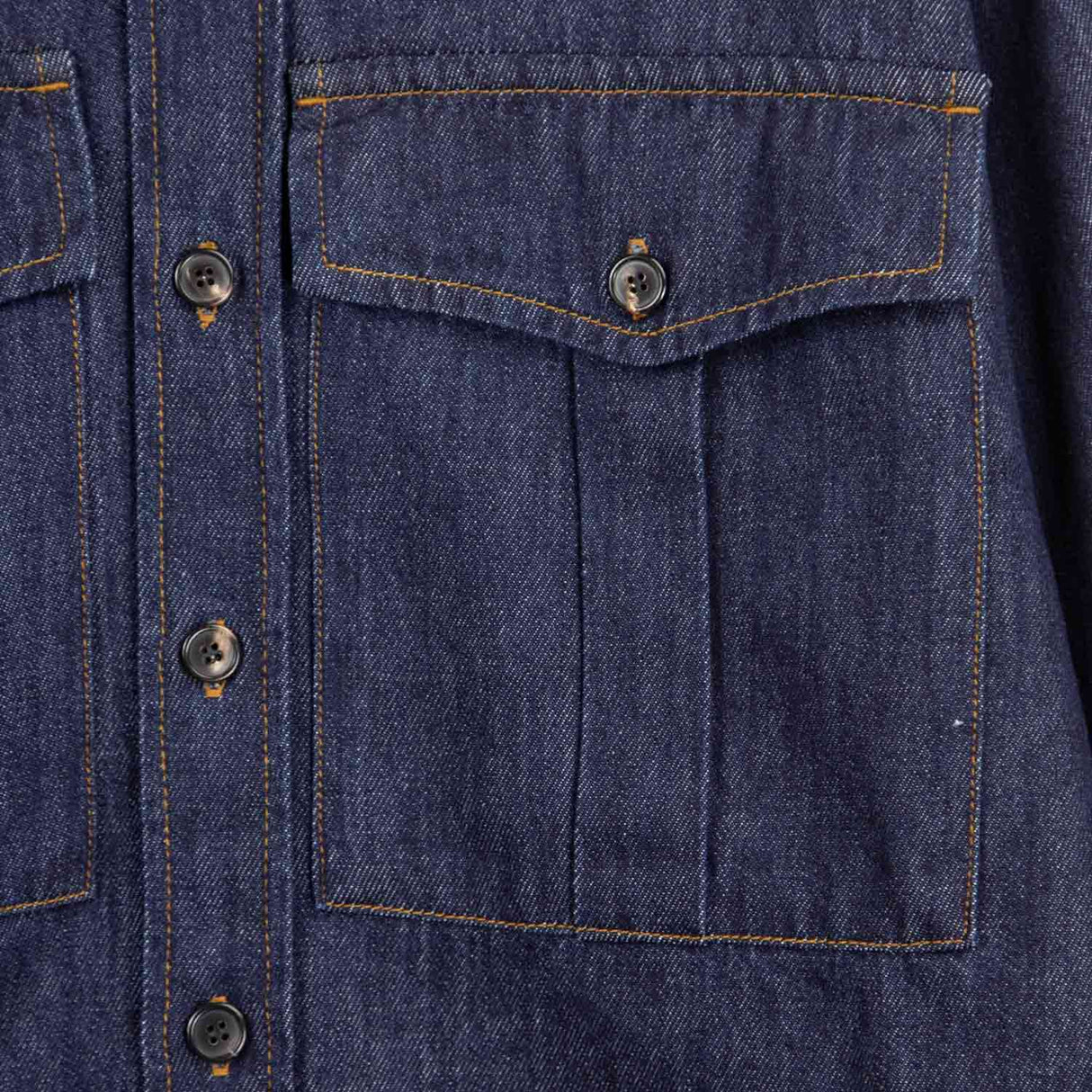 Dries Van Noten CALENDOS 2381 DENIM SHIRT, Indigo