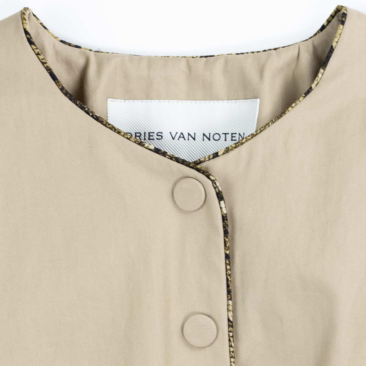 Dries Van Noten VADON 1149 JACKET, Beige