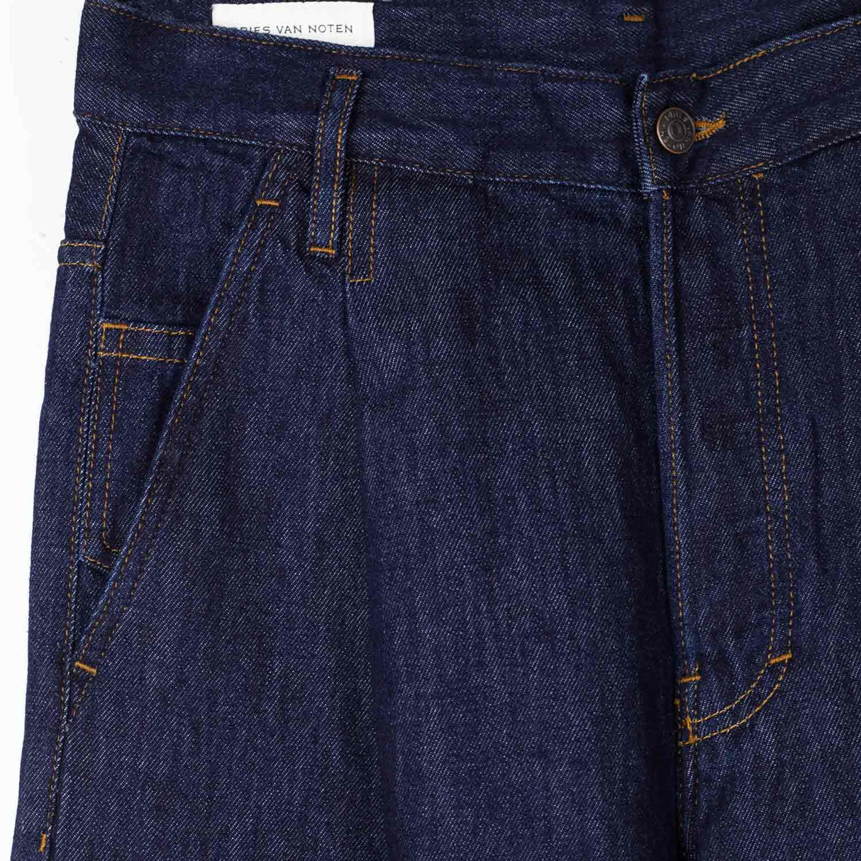 Dries Van Noten PENNING 1552 DENIM TROUSERS, Indigo