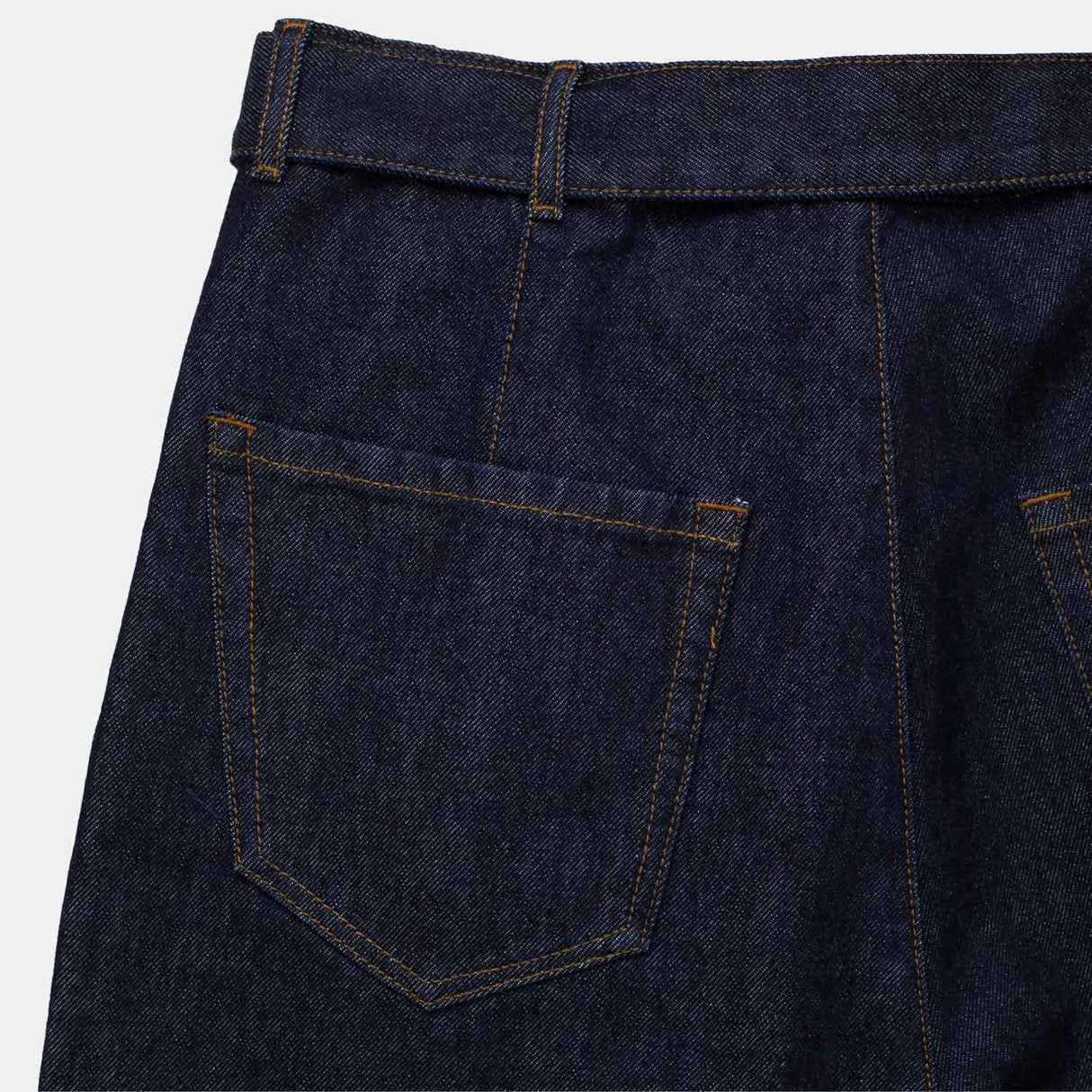 Dries Van Noten PREACHES DENIM SHORTS 3384, Indigo