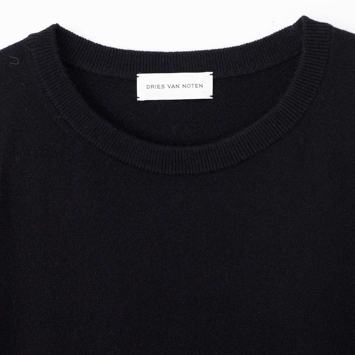 Dries Van Noten CASHMERE SWEATER, Black
