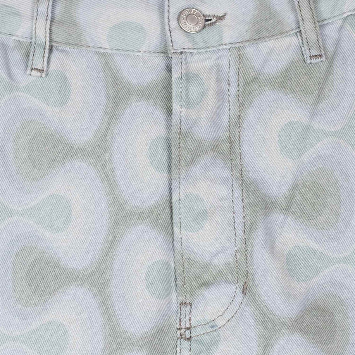 Dries Van Noten PIP 8001 PANTS, Mint - Image 2