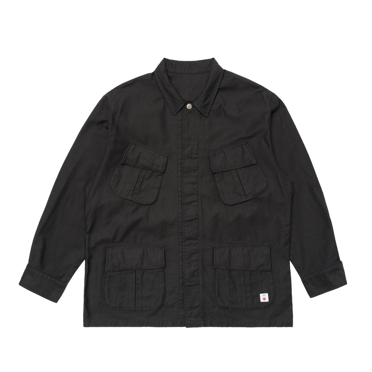 Edwin JUNGLE SHIRT, Washed Black