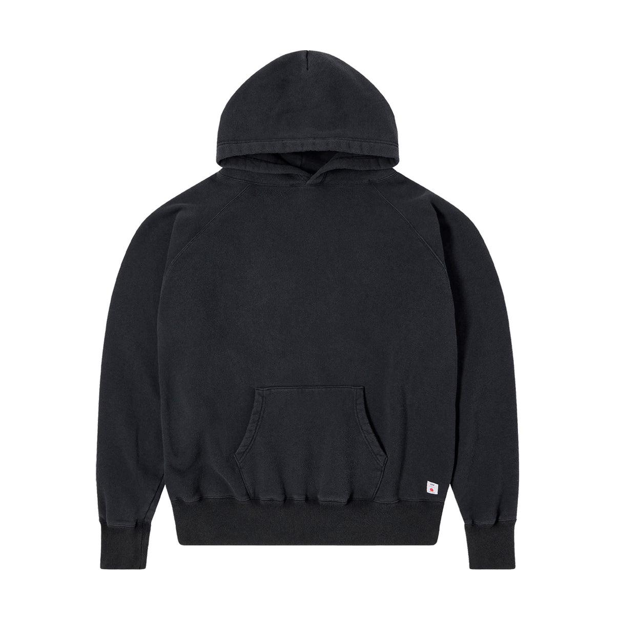 Edwin RAGLAN-SLEEVE HOODIE, Black