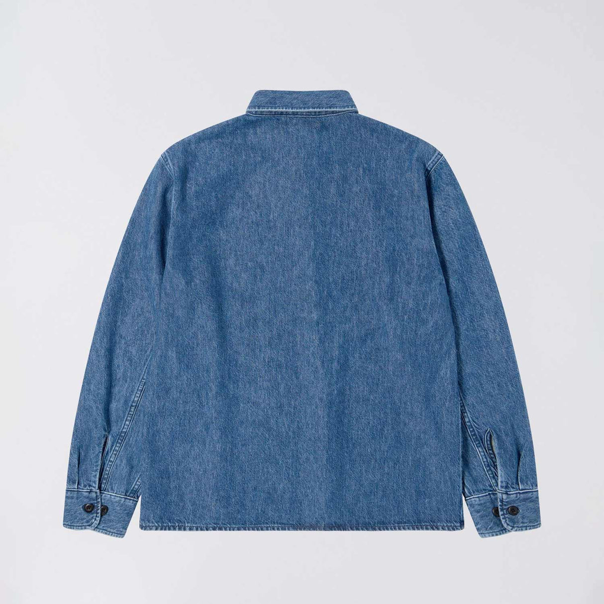 Edwin SEBASTIAN SHIRT LS, Blue Mid Stone Wash