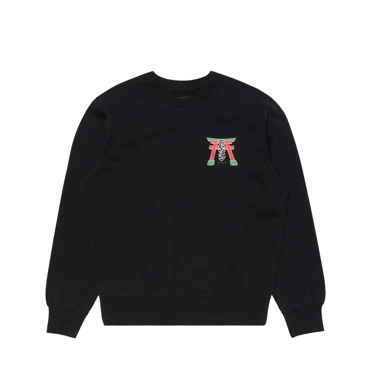 Edwin TORII SWEATSHIRT, Washed Black