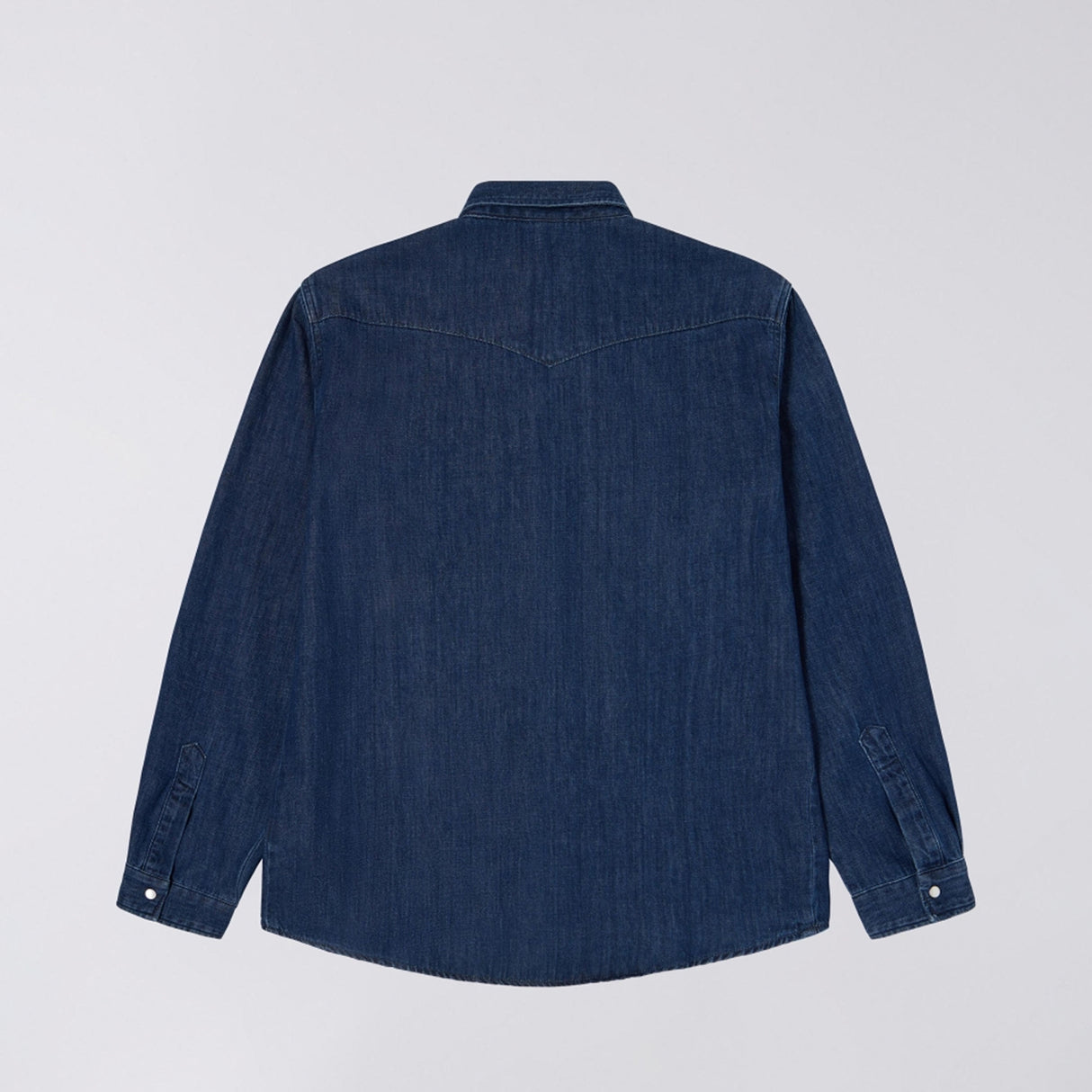 Edwin WESTERN SHIRT LS, Blue Dark Used