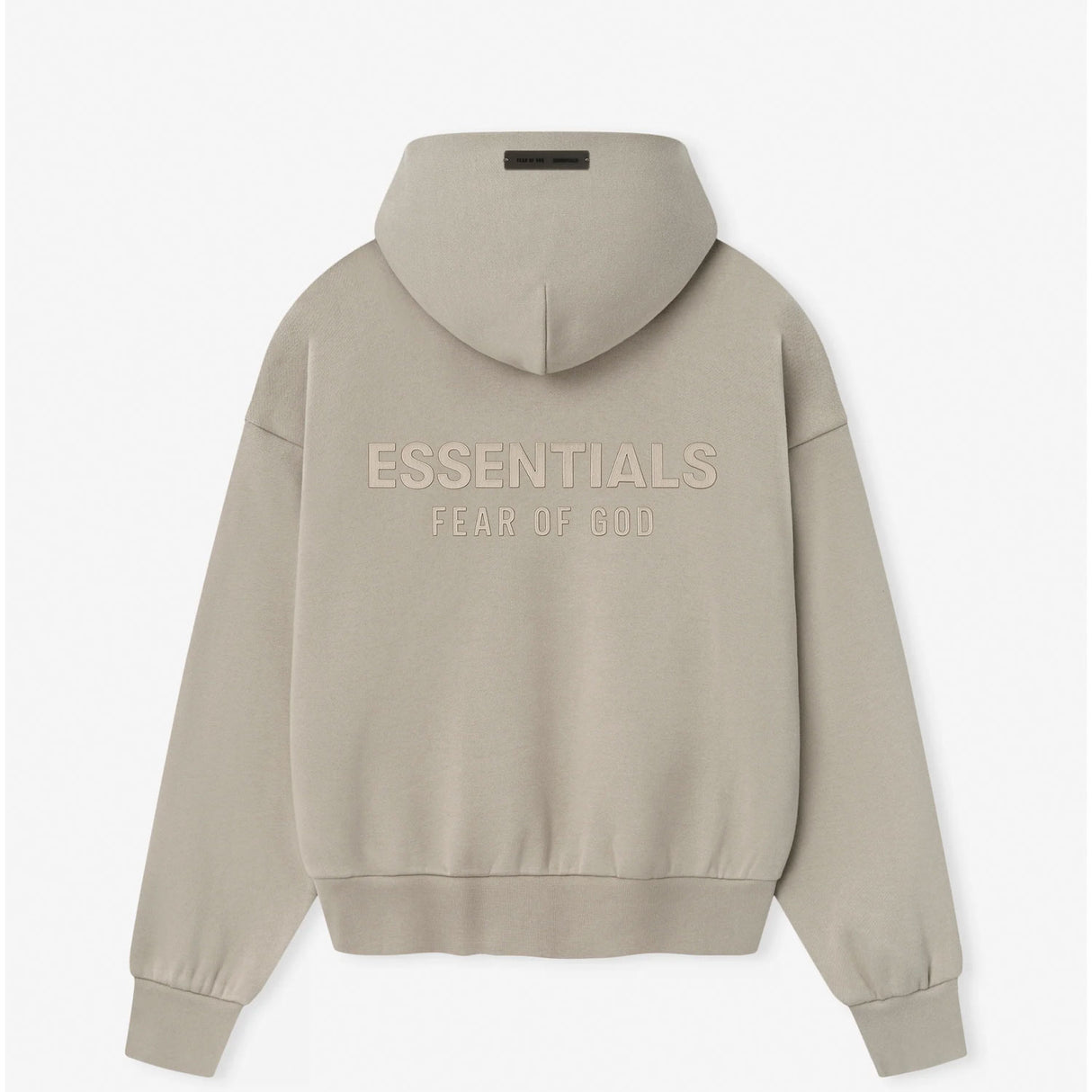 Fear of God ESSENTIALS CLASSIC FIT FLEECE HOODIE, Timber