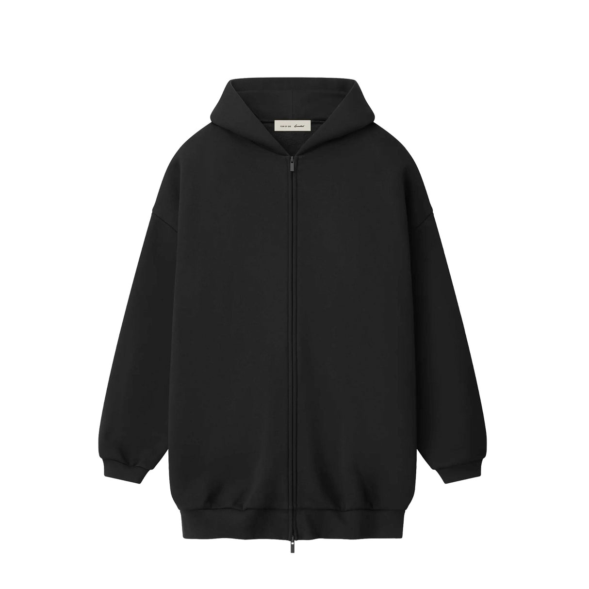Fear of God ESSENTIALS PROPERTY LOUNGE LONG ZIP, Black