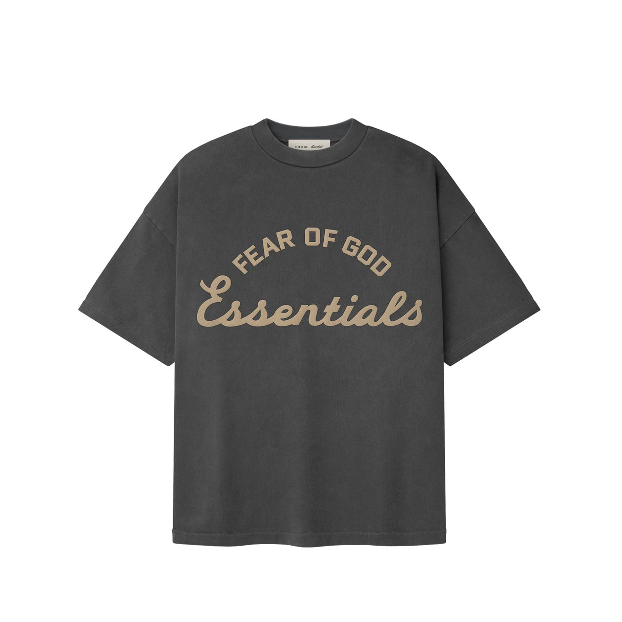 Fear of God ESSENTIALS TRAINING 90'S SS TEE, Faded Iron Grey