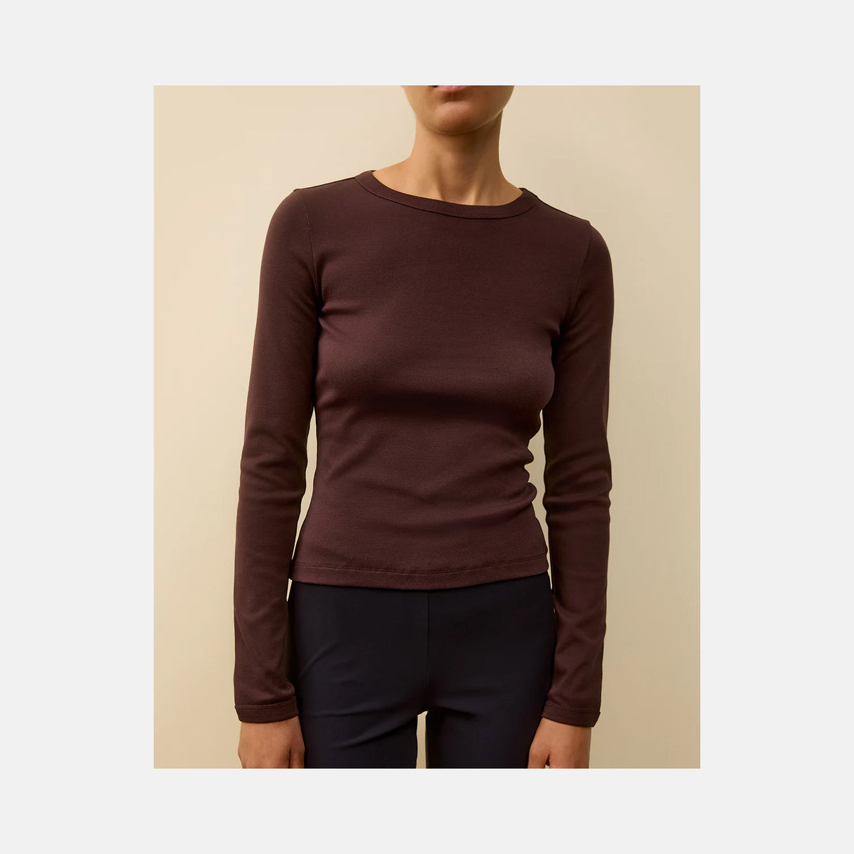 Flore Flore MAX TEE, Choco Plum