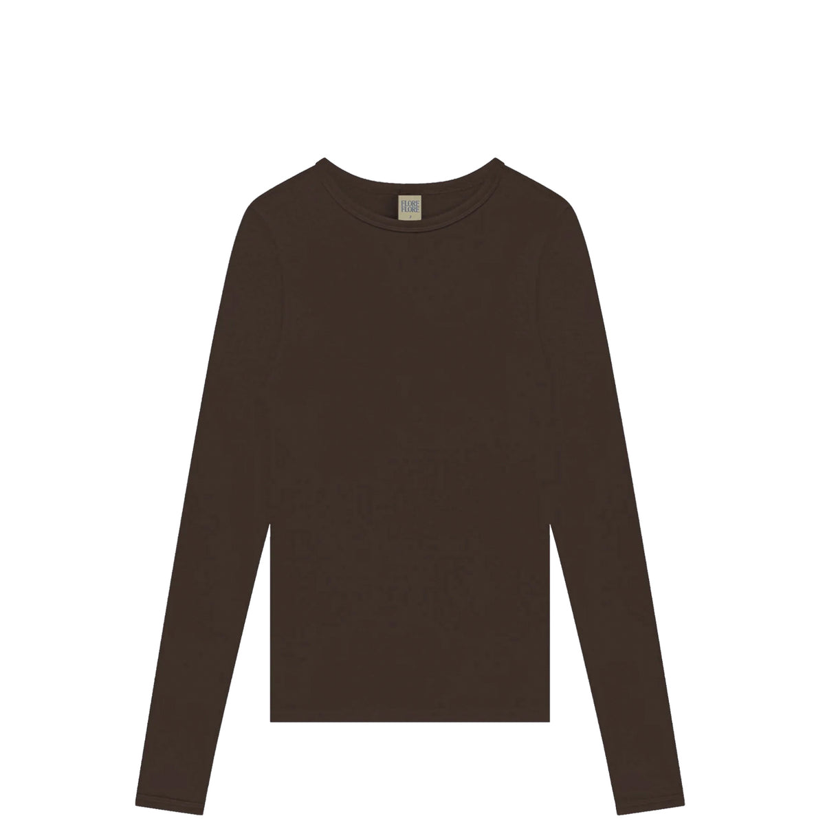 Flore Flore OLIVIA LONGSLEEVE, Dark Brown