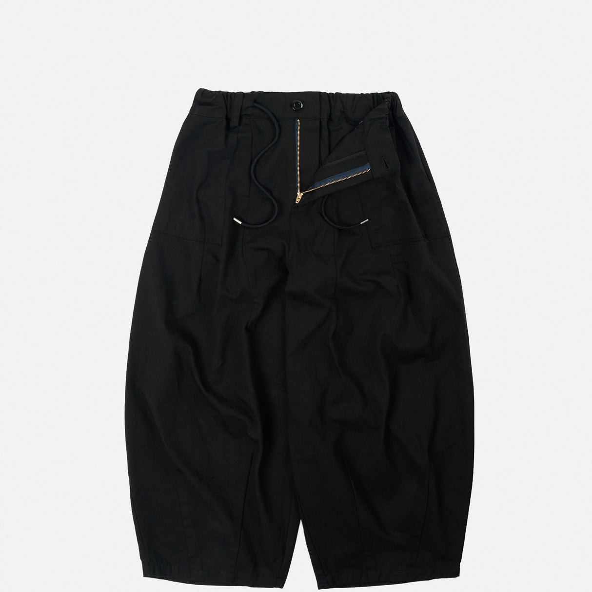FrizmWORKS TWILL BALLOON PANTS, Black