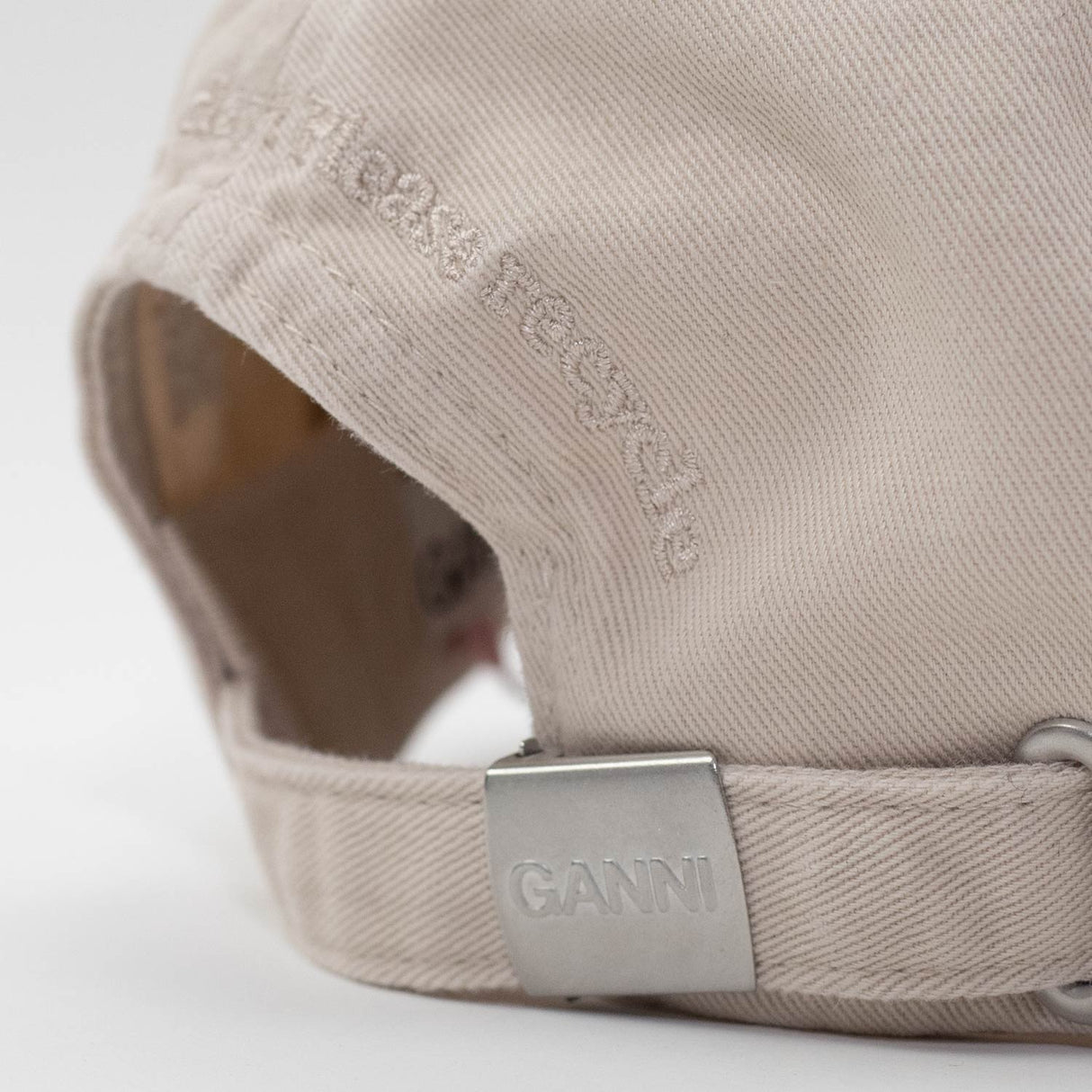 CANVAS CAP EMB, Egret