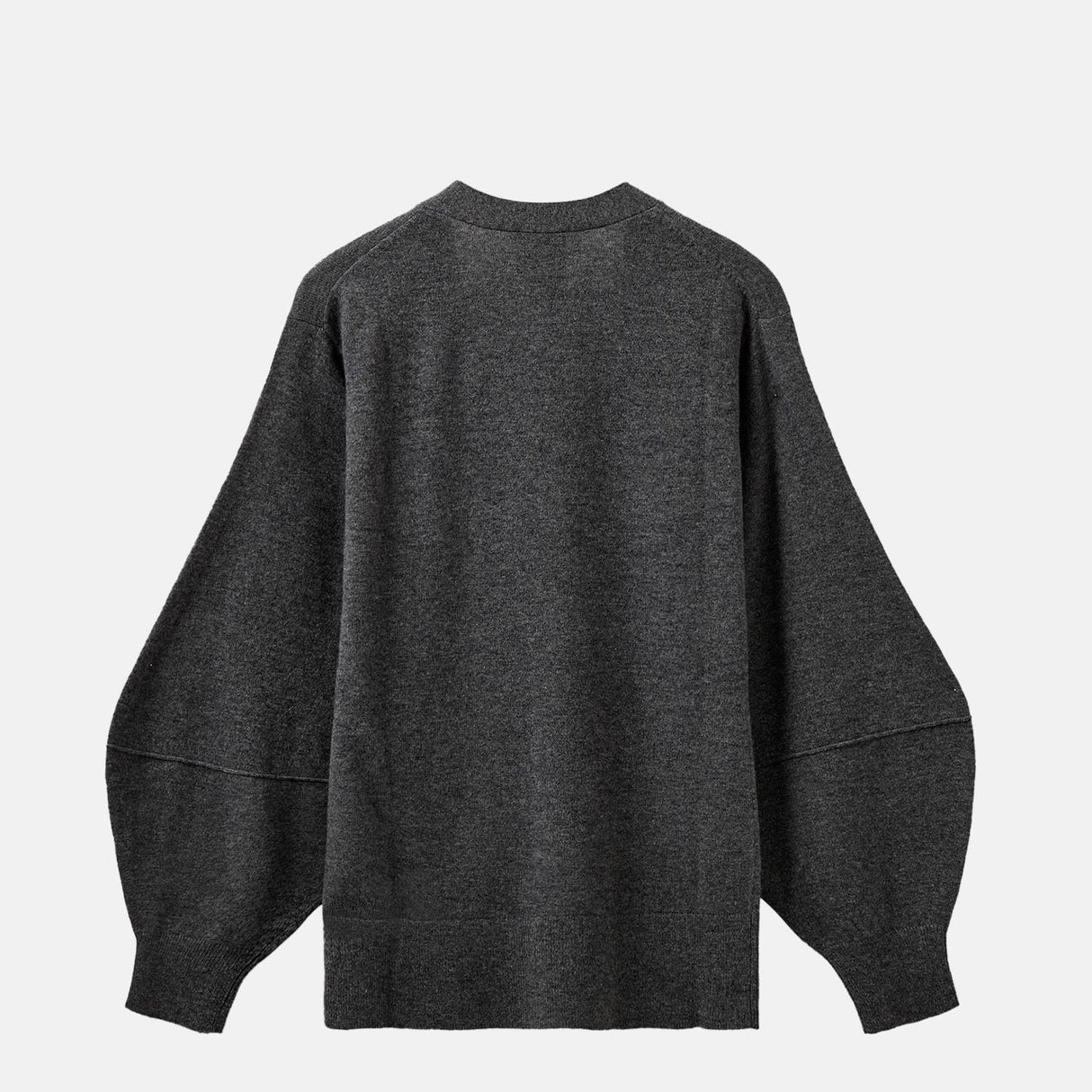 COMO SLEEVE CARDIGAN, Grey Melange