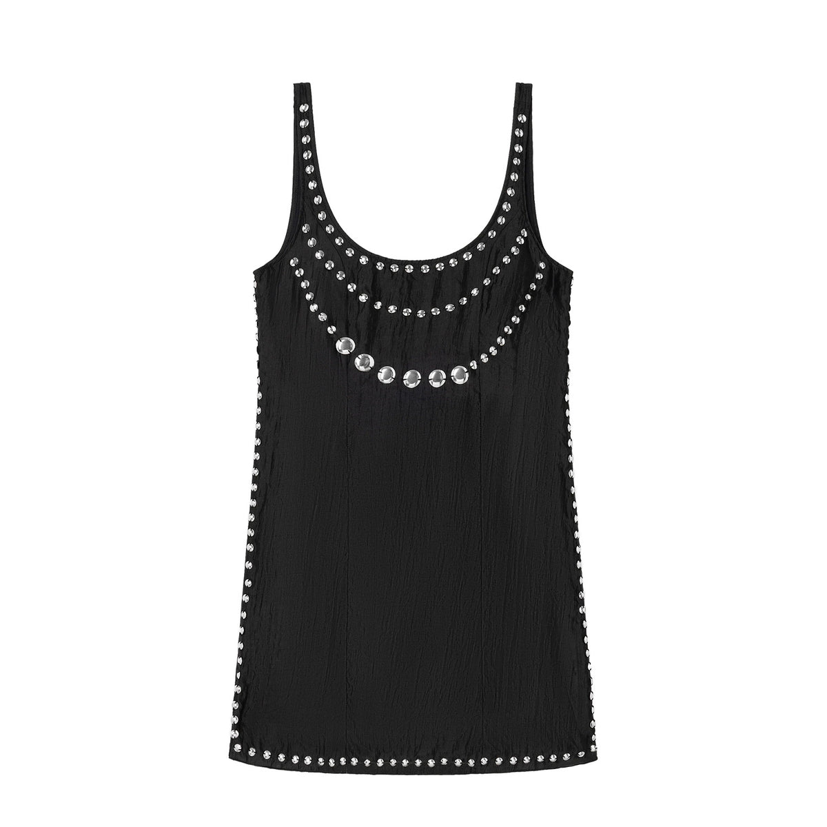 Gimaguas CLAUDE JEWEL MINI DRESS, Black