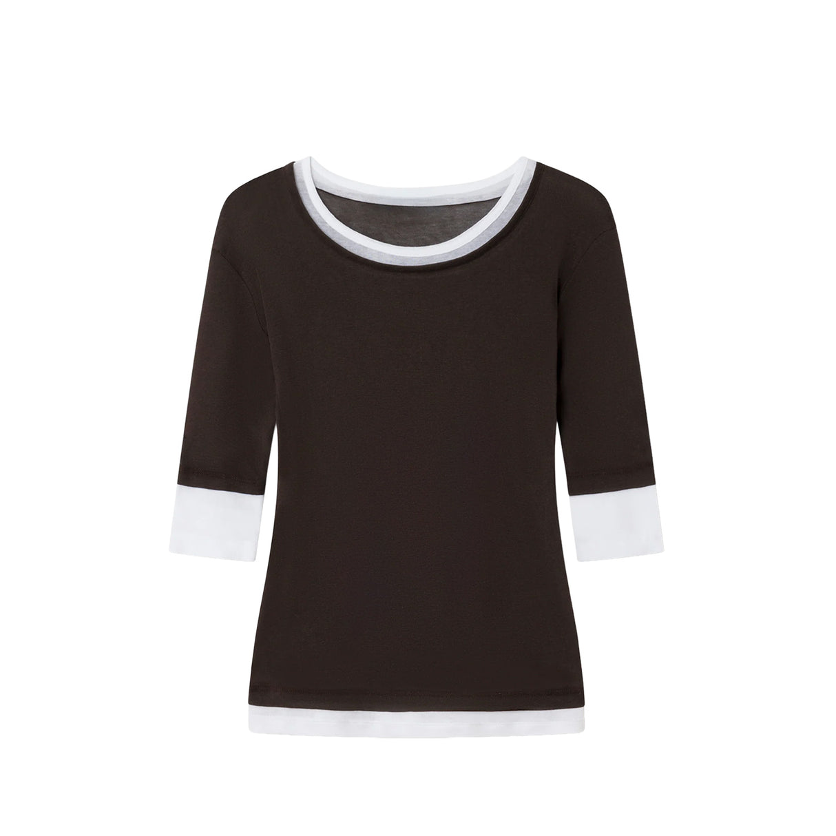 Gimaguas GEMMA TOP, Brown-White