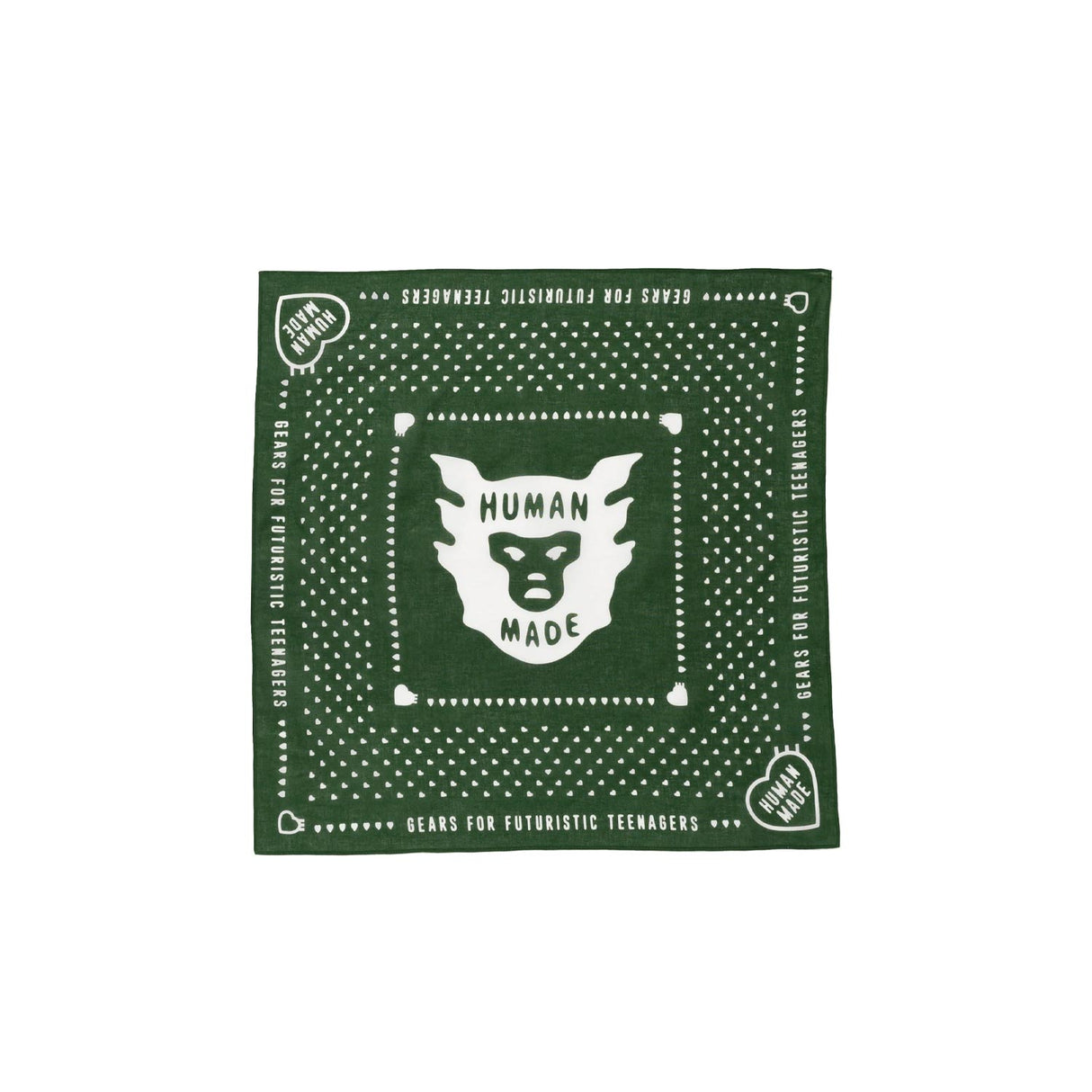 Human Made BANDANA, Green