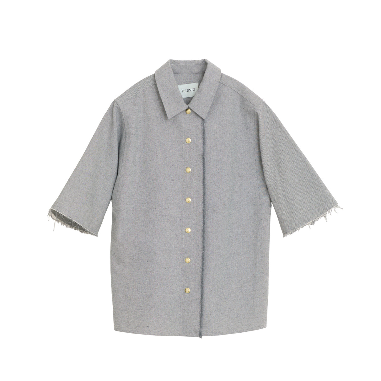Hedvig PAINTER'S SELVEDGE SHIRT, Grey