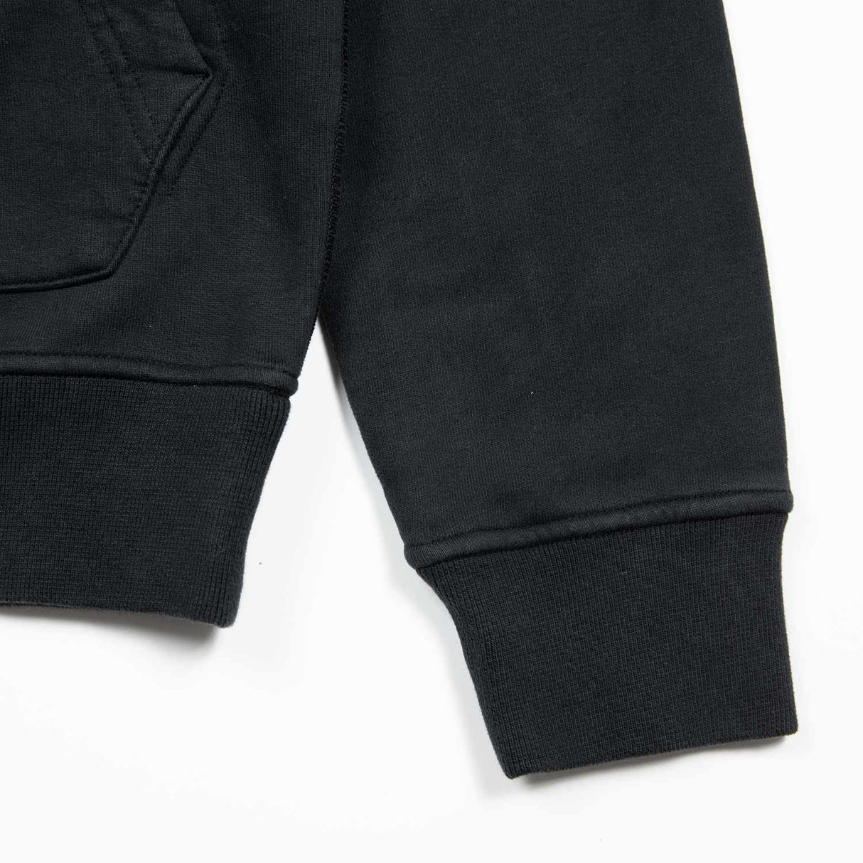 Stone Island 6100045 HOODIE SWEATER, Black - Image 3