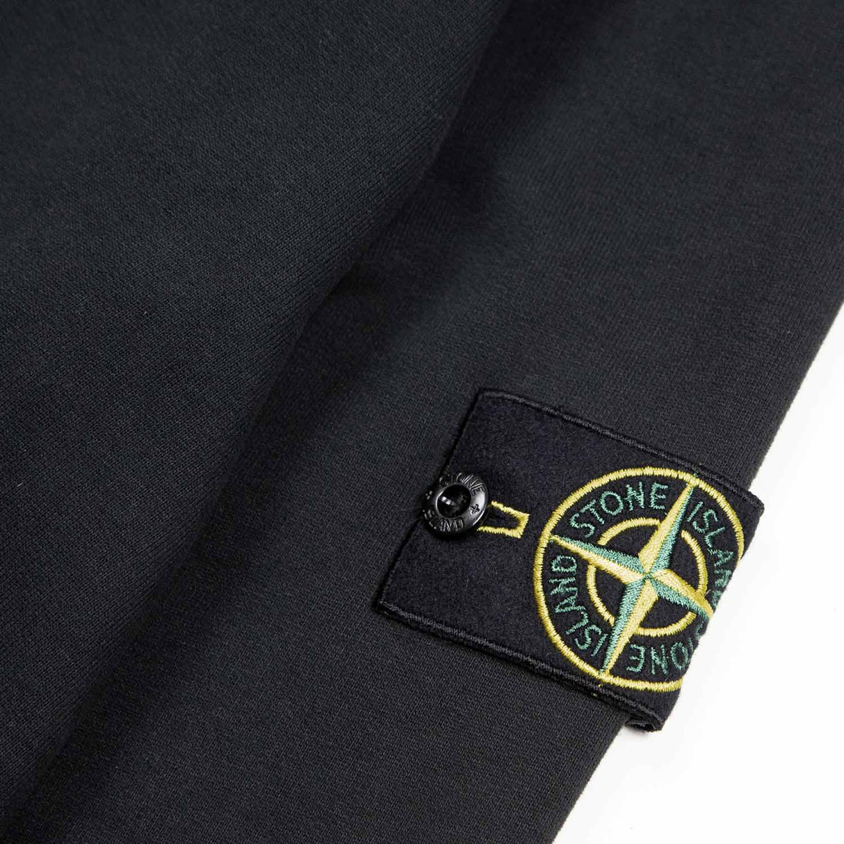 Stone Island 6100045 HOODIE SWEATER, Black - Image 4