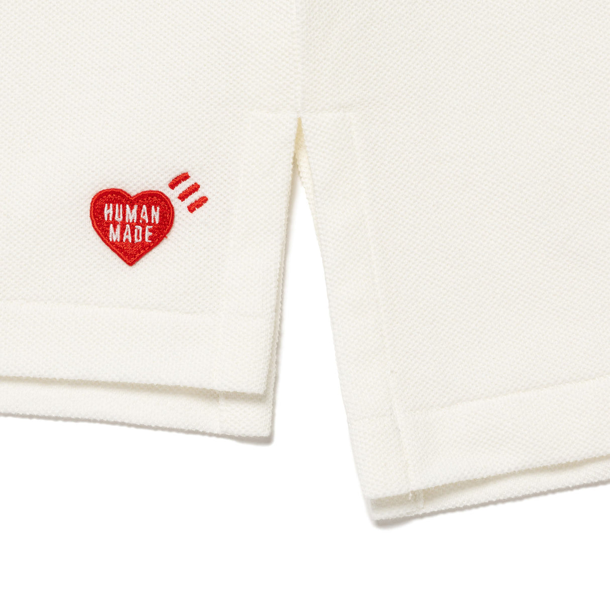 Human Made BIG POLO SHIRT, White