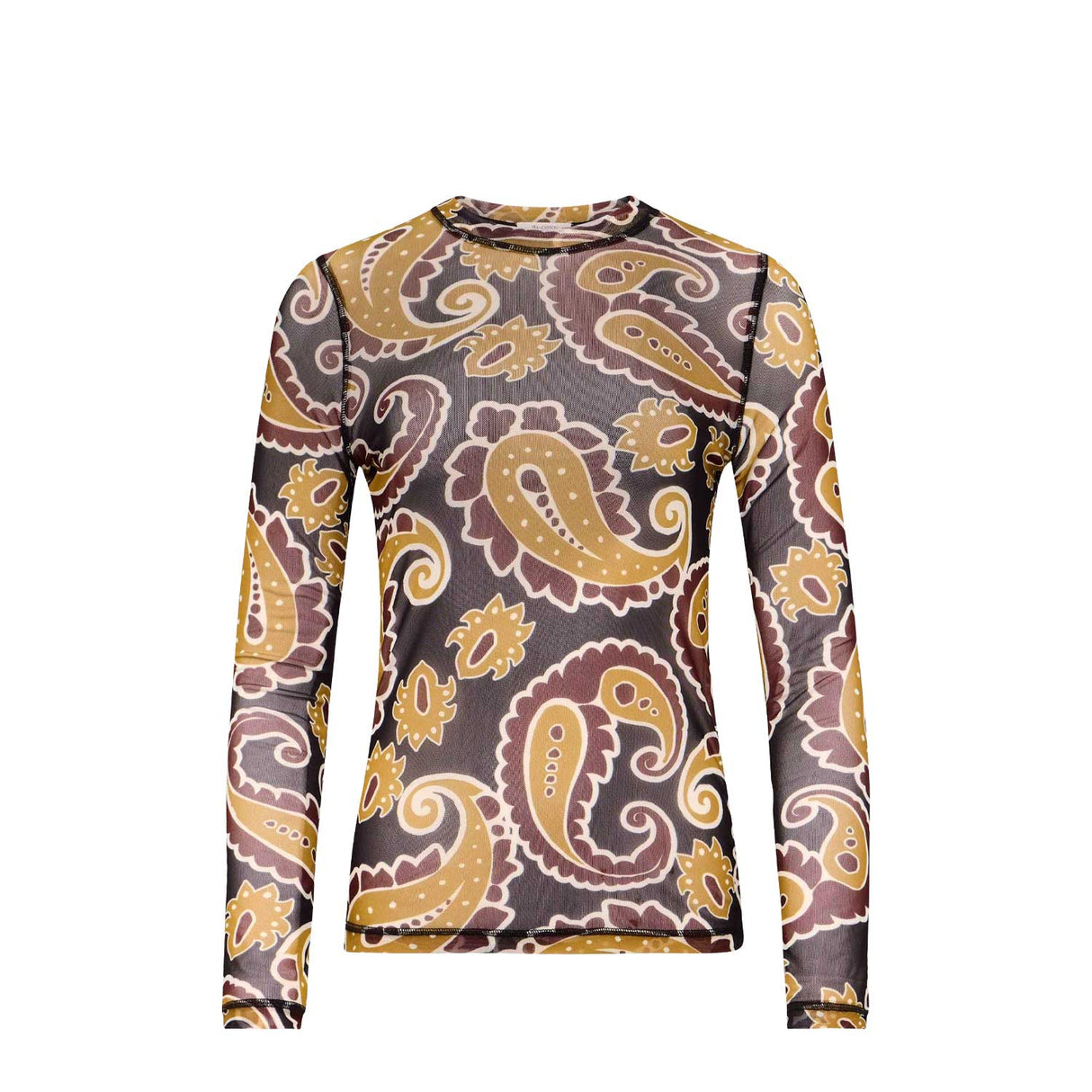 JW Anderson LONG SLEEVE UNDERPINNING, Red Brown