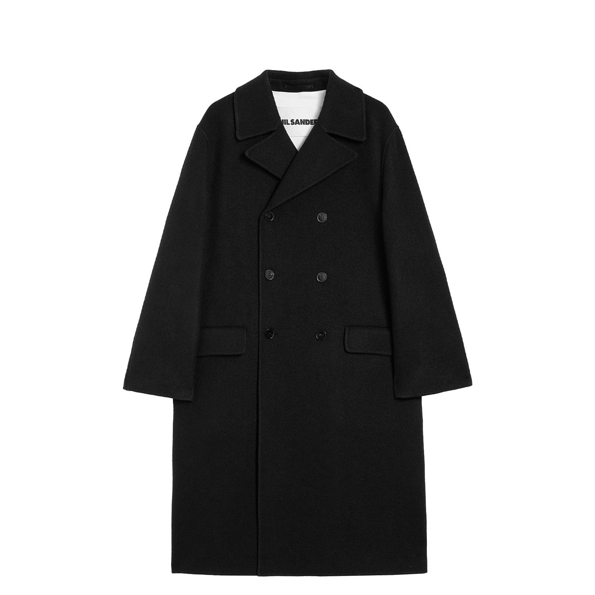 Jil Sander WOOL SPORT COAT 02 DB, Black