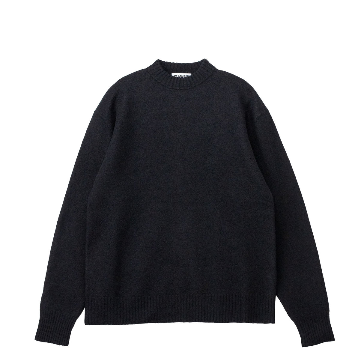 Black sweater on a white background