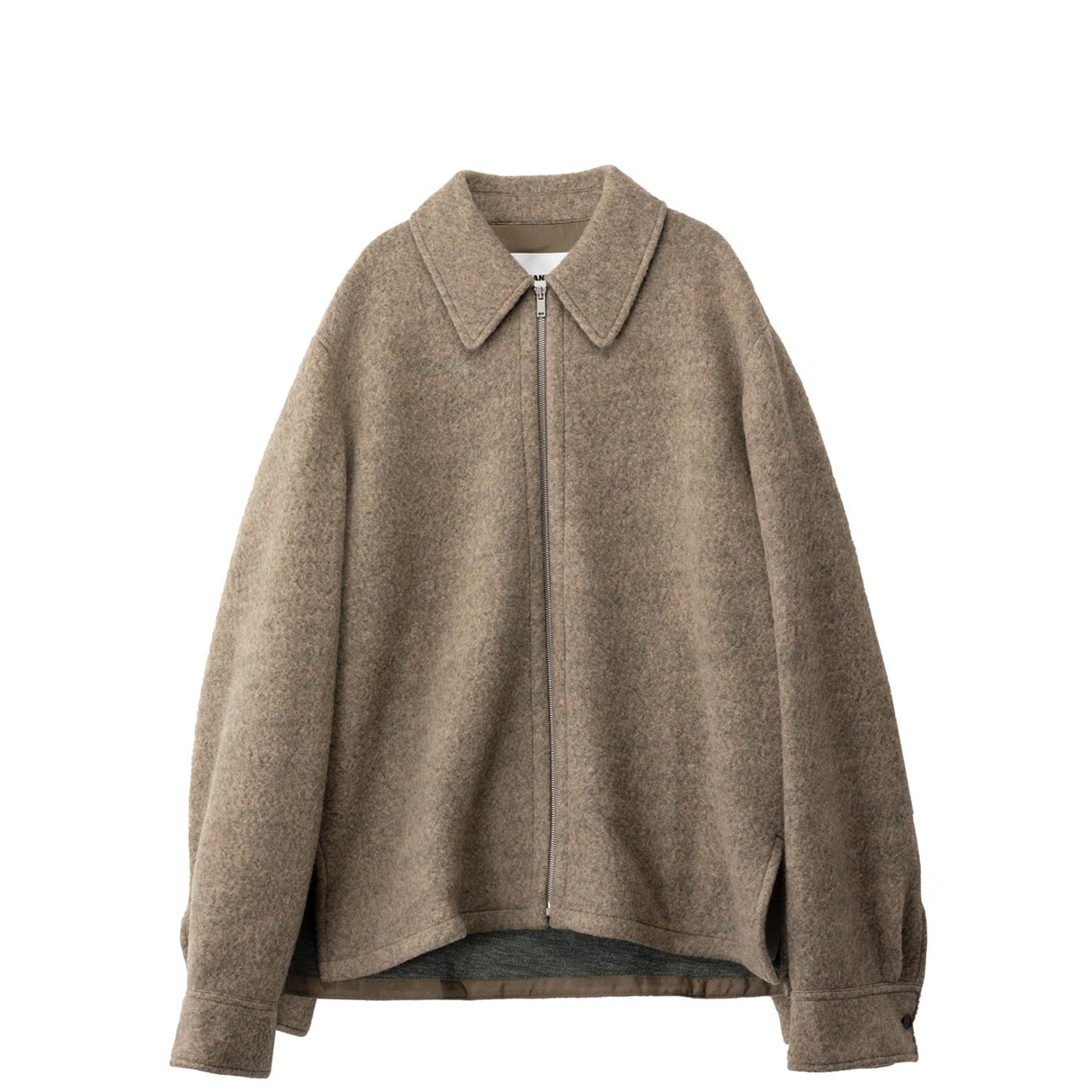 Jil Sander SHIRT W/ZIP, Fern