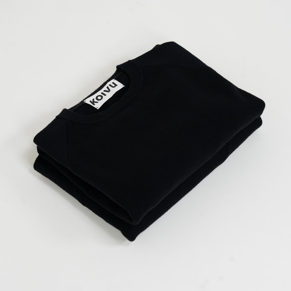 KOIVU O-NECK KNIT, Black