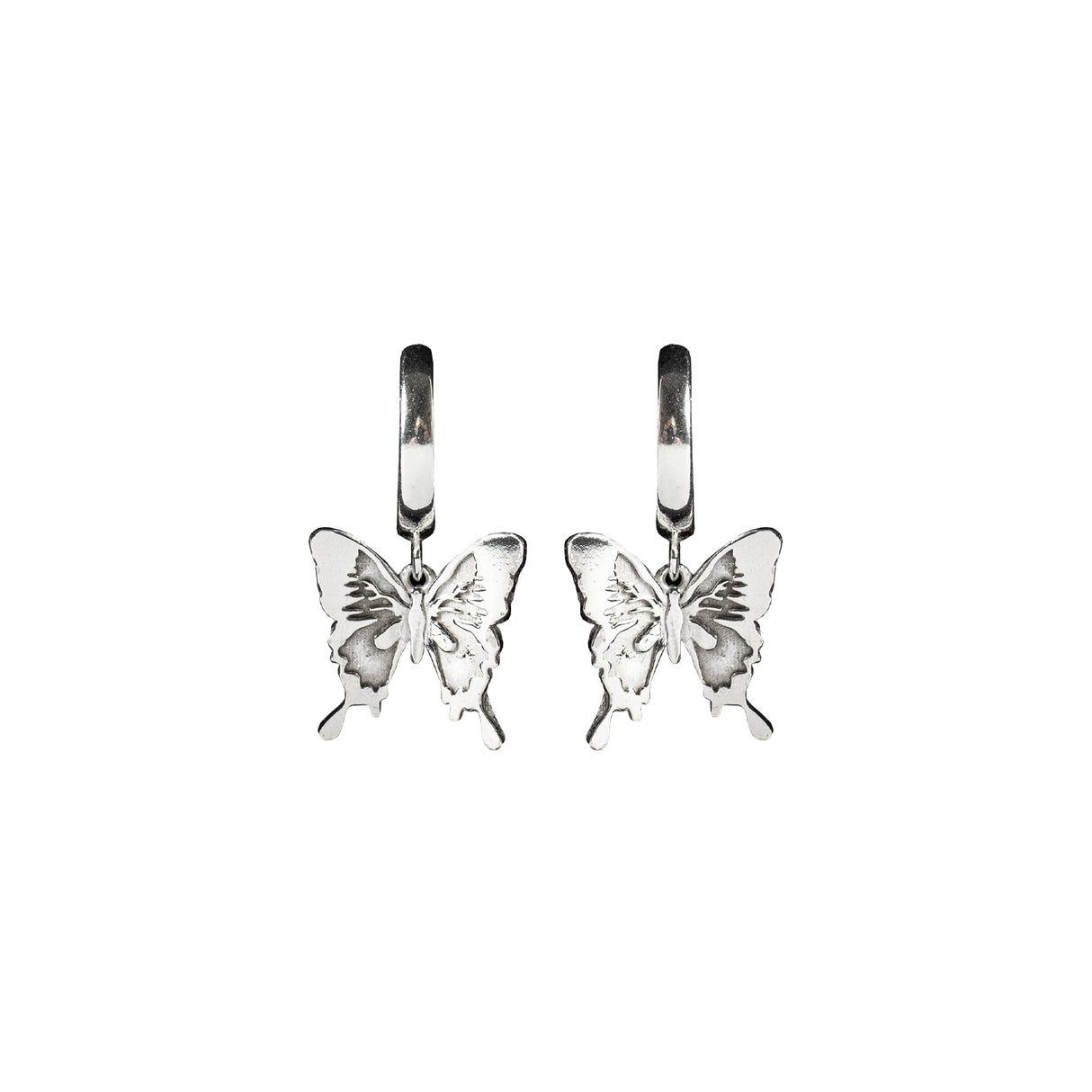 Laura Vartio BUTTERFLY EARRINGS, Silver