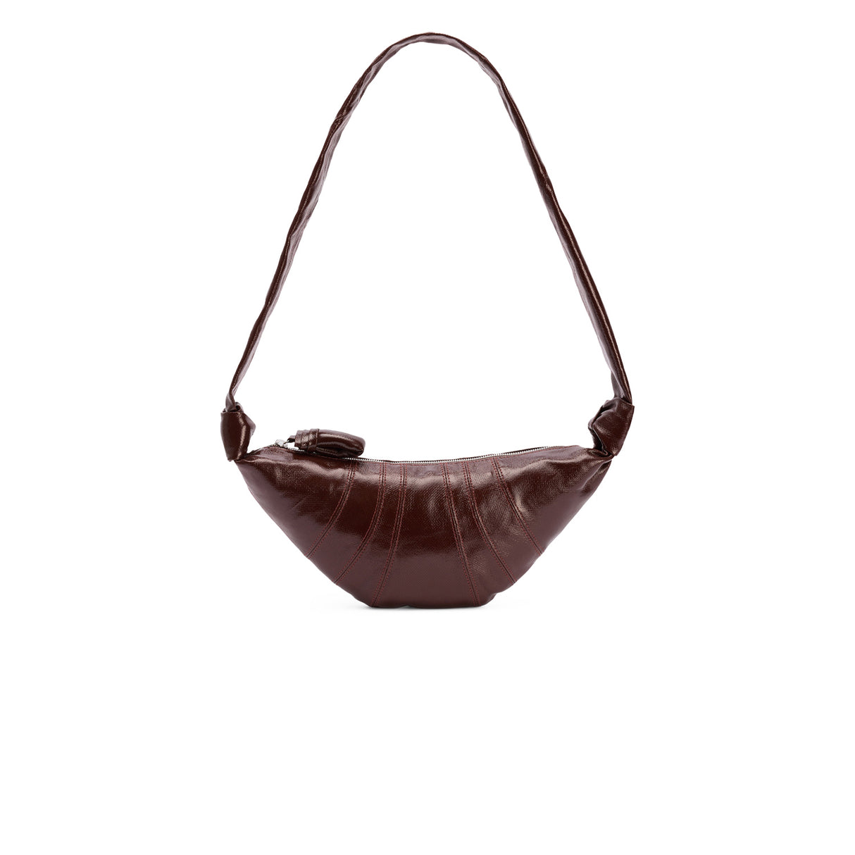 Lemaire SMALL CROISSANT BAG, Chocolate Fondant