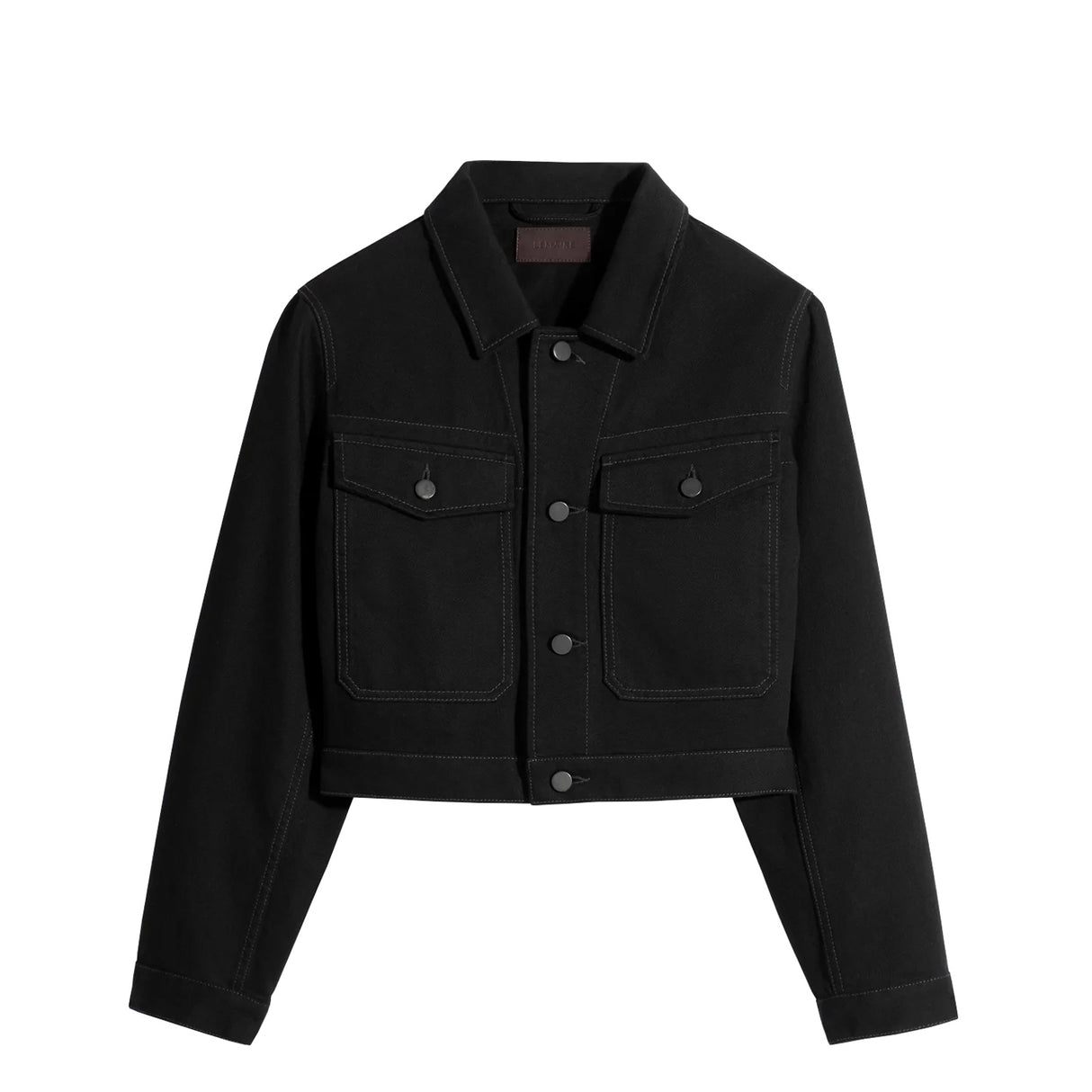 Lemaire CROPPED BLOUSON, Black