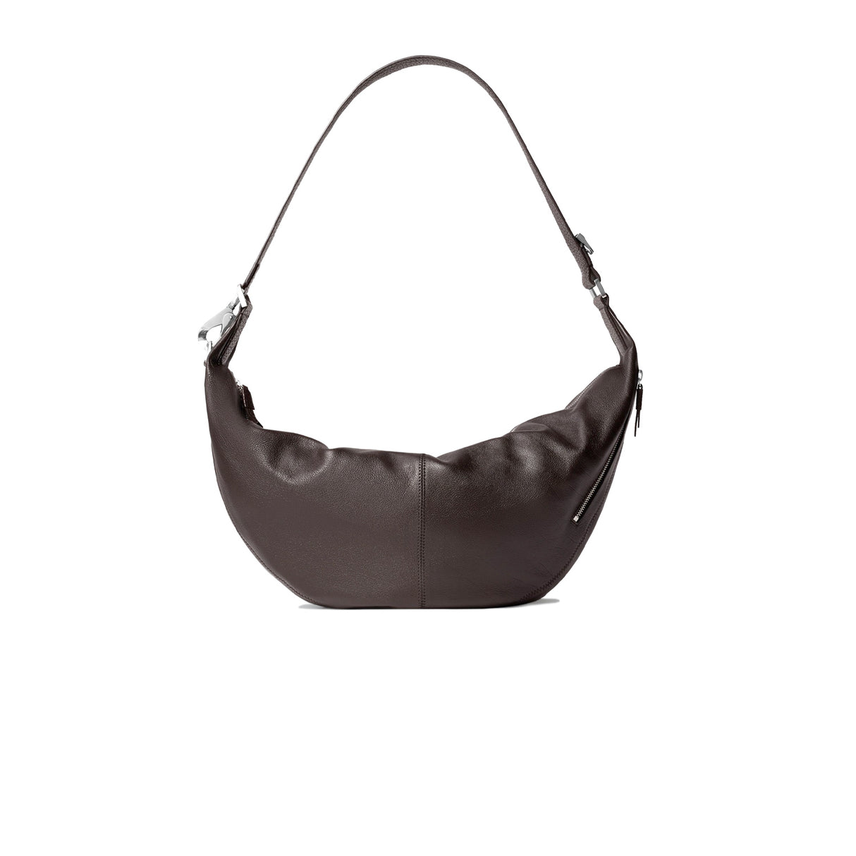 Lemaire QUIVER CLIP BAG, Dark Chocolate