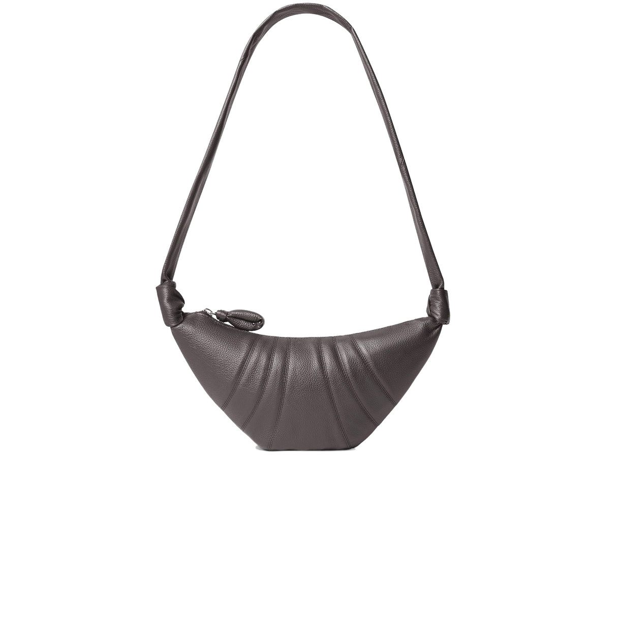 Lemaire SMALL CROISSANT BAG, Dark Chocolate