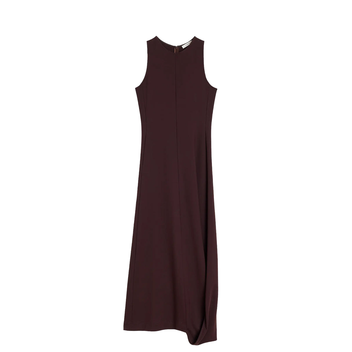 Lemaire TWISTED HEM DRESS, Dark Cherry