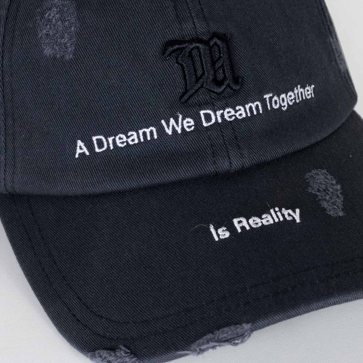MISBHV DREAM CAP, WASHED BLACK