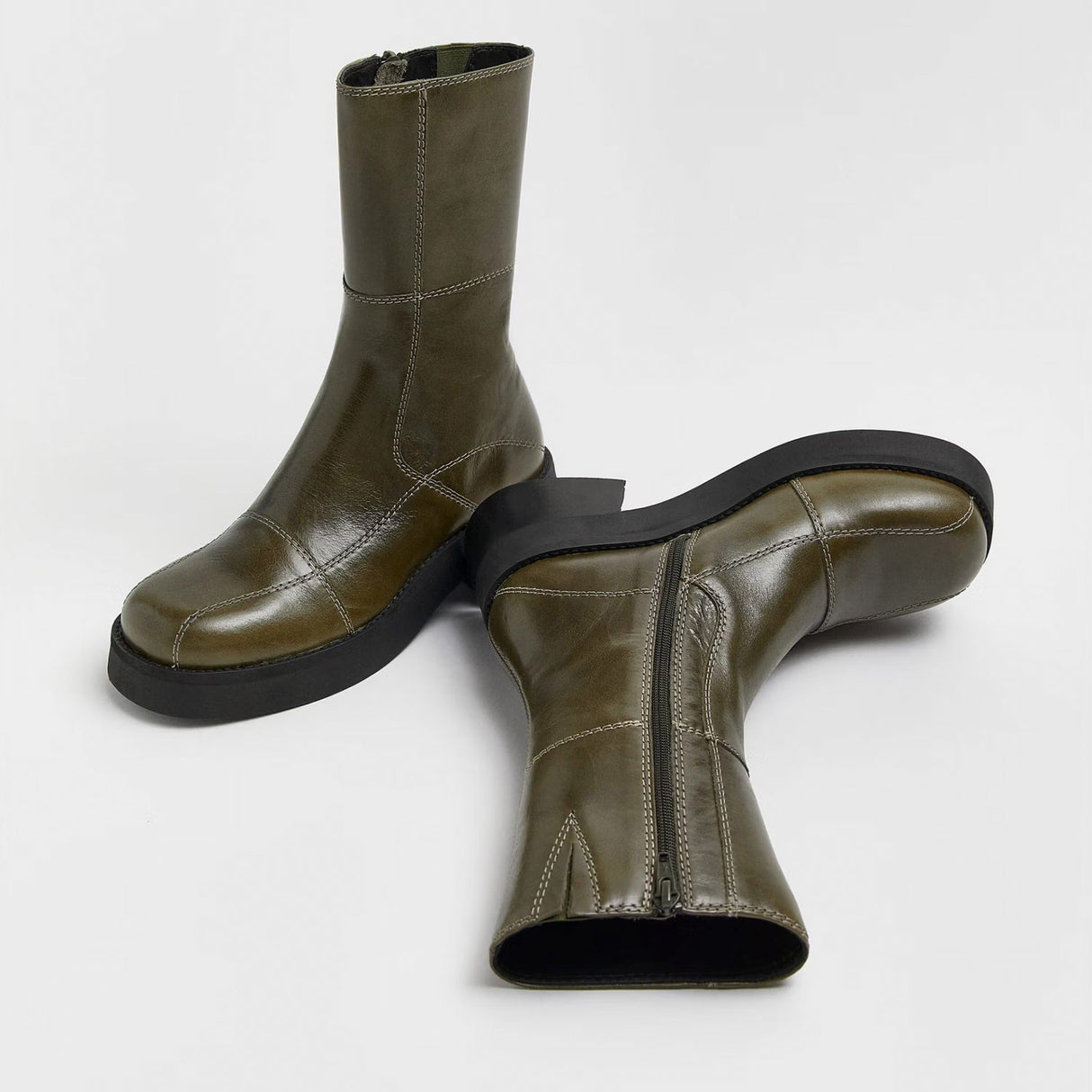 Miista HEYA ANKLE BOOTS, Khaki