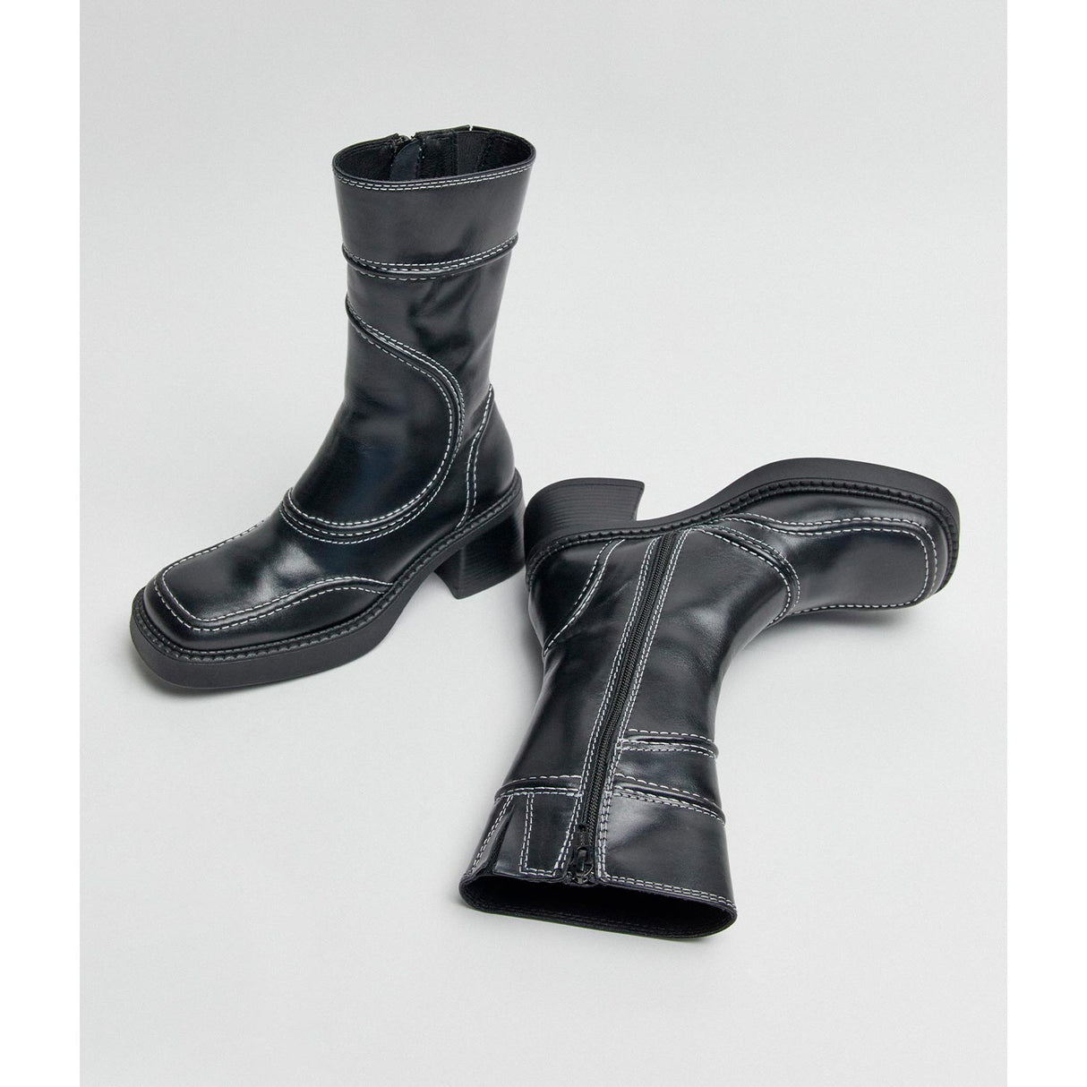 Miista E8 MALENE ANKLE BOOTS, Black