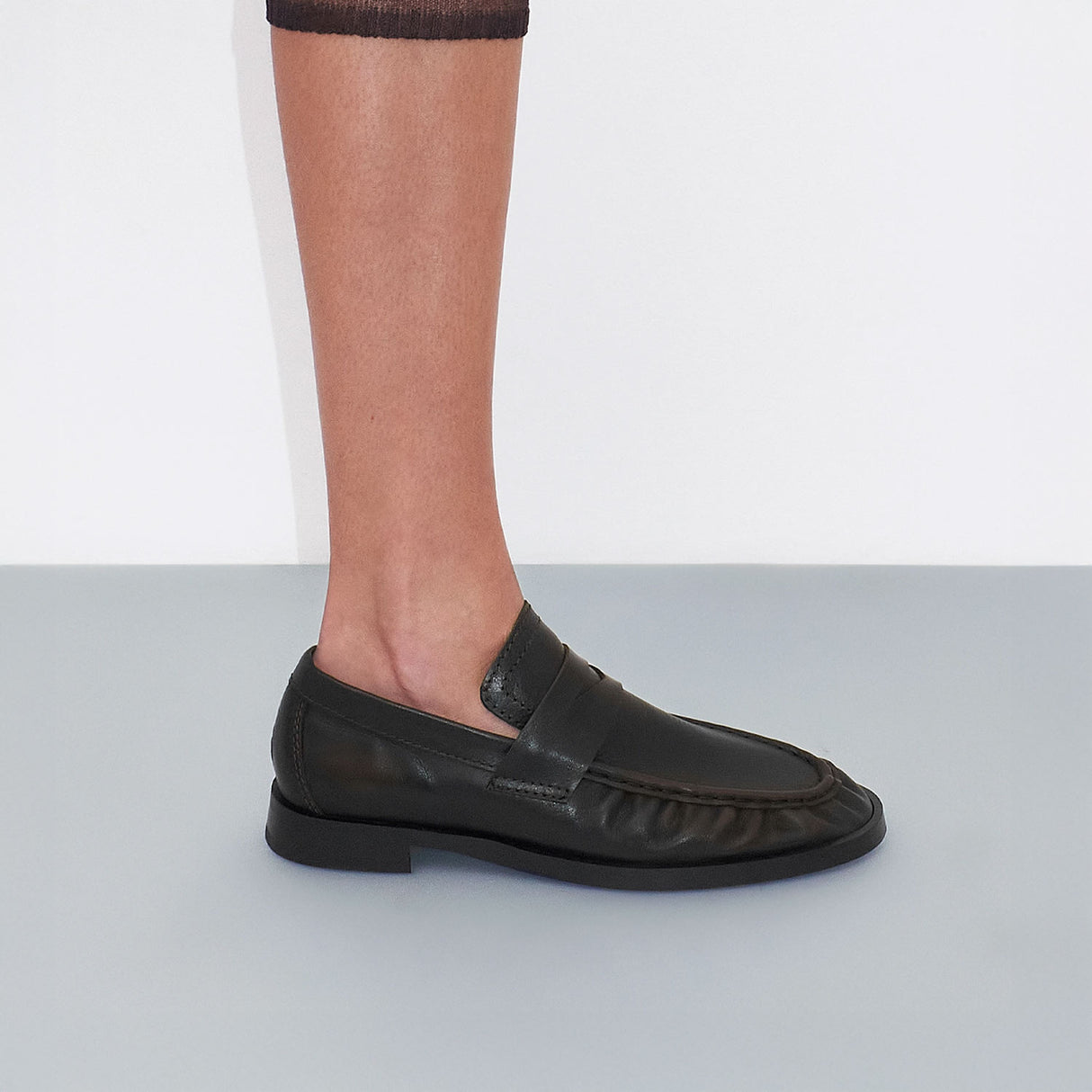 Miista ZITA MOCASIN LOAFERS, Brown Black