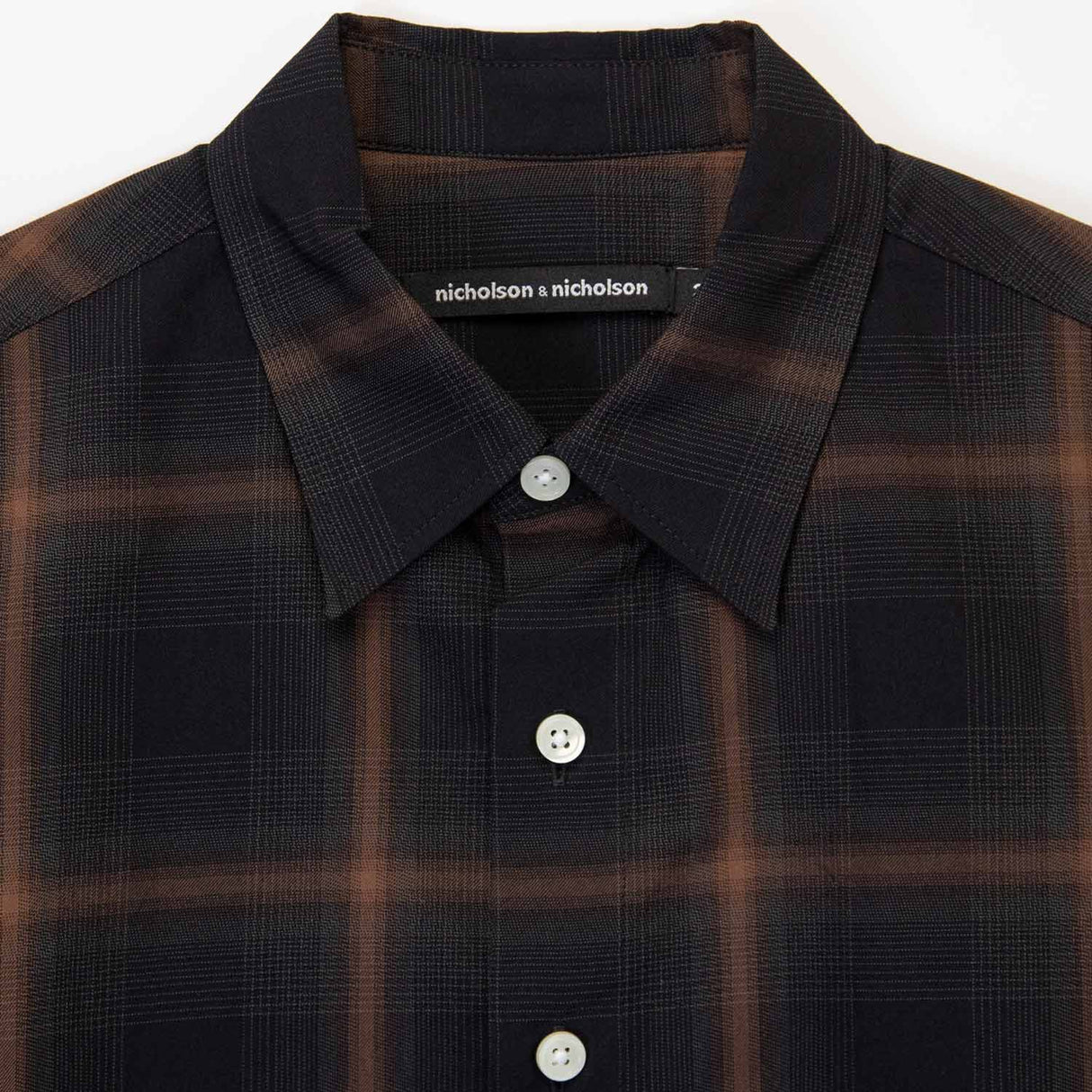 Nicholson & Nicholson SARA-W SHIRT, Brown Check