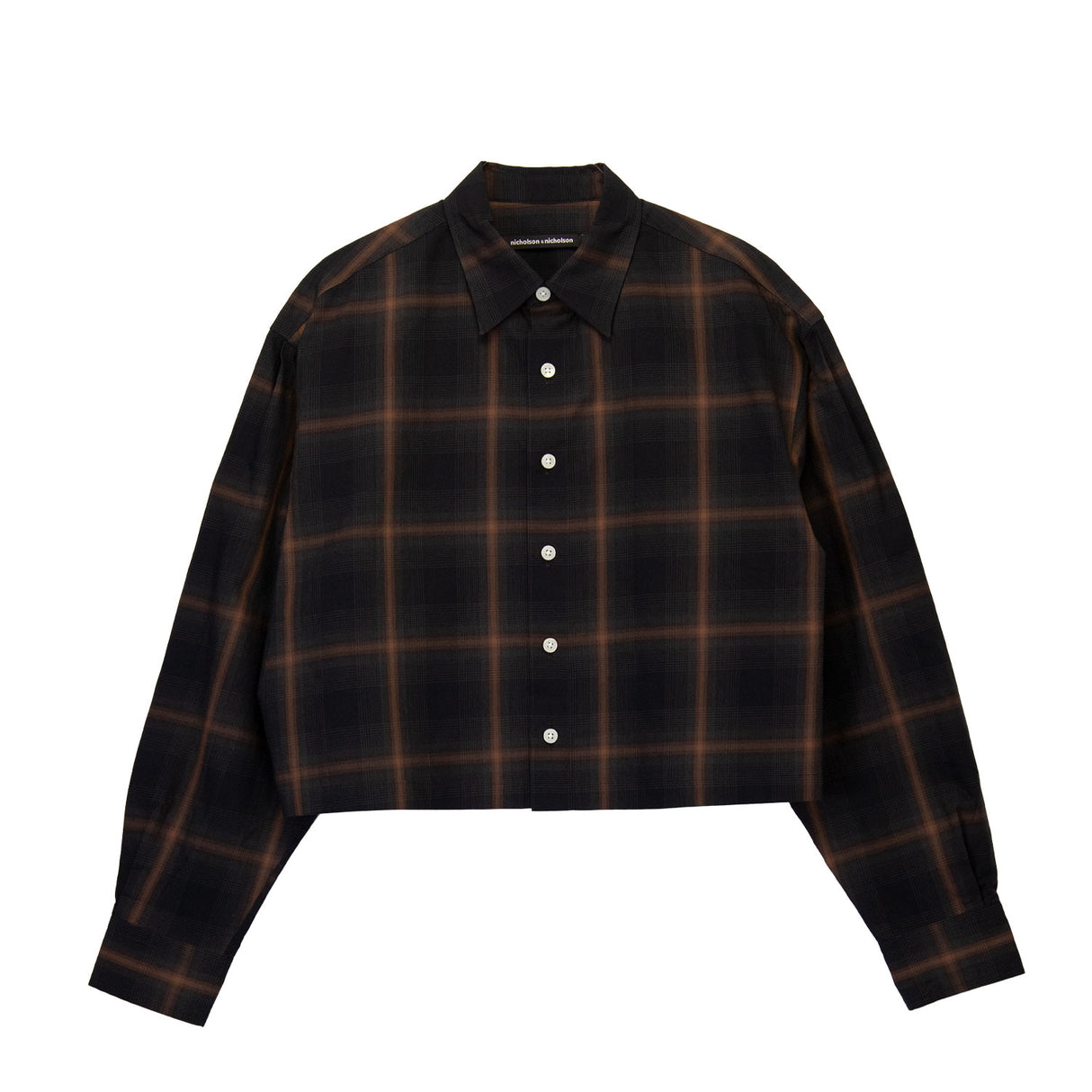 Nicholson & Nicholson SARA-W SHIRT, Brown Check